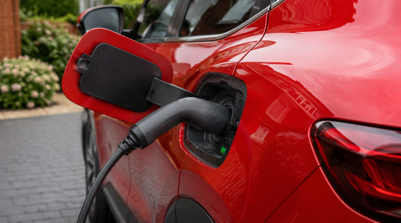 MG HS EV Charging Port